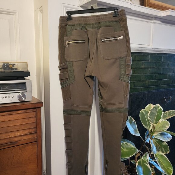 Balmain Ribbed Panel Track Pants - Picture 3 of 8